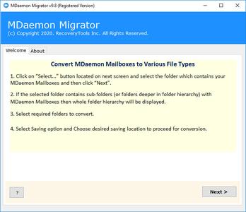 RecoveryTools MDaemon Migrator 11.2 Portable