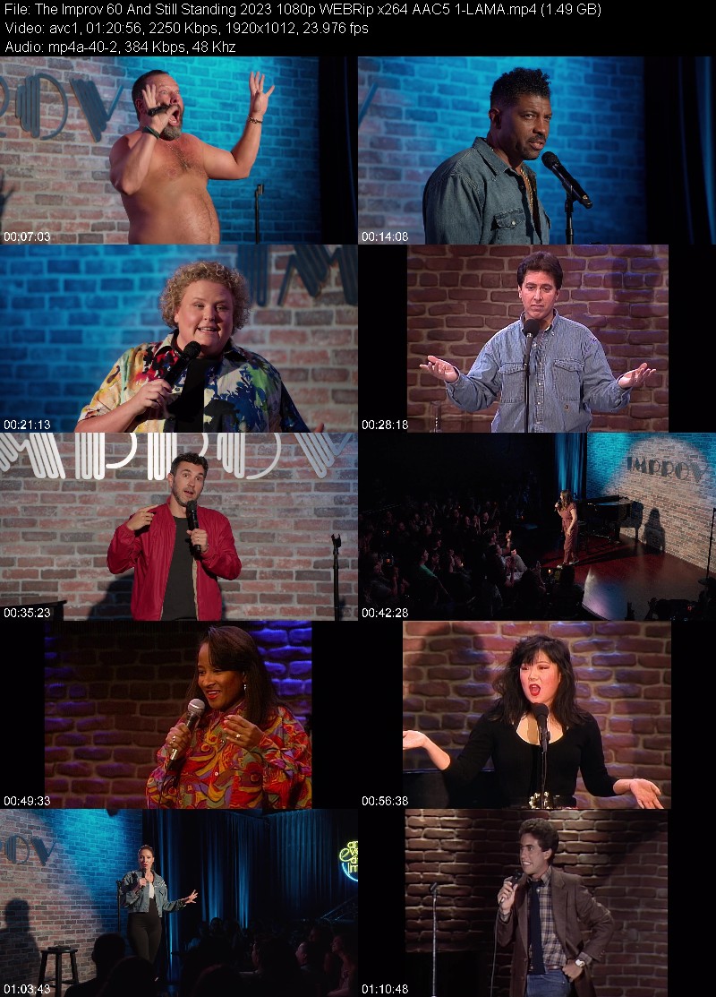 The Improv 60 And Still Standing (2023) 1080p WEBRip 5 1-LAMA 7e43a97e80be4e7ca9d08efcb307f3f2