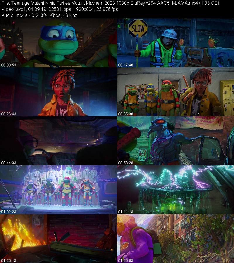 Teenage Mutant Ninja Turtles Mutant Mayhem (2023) 1080p BluRay 5 1-LAMA 9de0bce2fd8d0c24ccd1d433ad40daf5