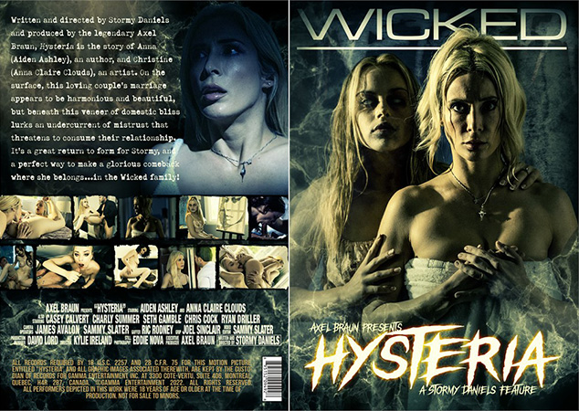 Hysteria (Stormy Daniels, Wicked Pictures) [2022 г., All Sex, WEBRip, 720p] (Aiden Ashley, Anna Claire Clouds, Casey Calvert, Charly Summer)