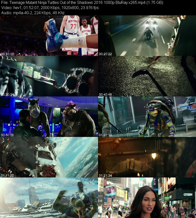 Teenage Mutant Ninja Turtles Out of the Shadows 2016 1080p BluRay x265 9cd5e3021efd09d250bbd6158b77560b