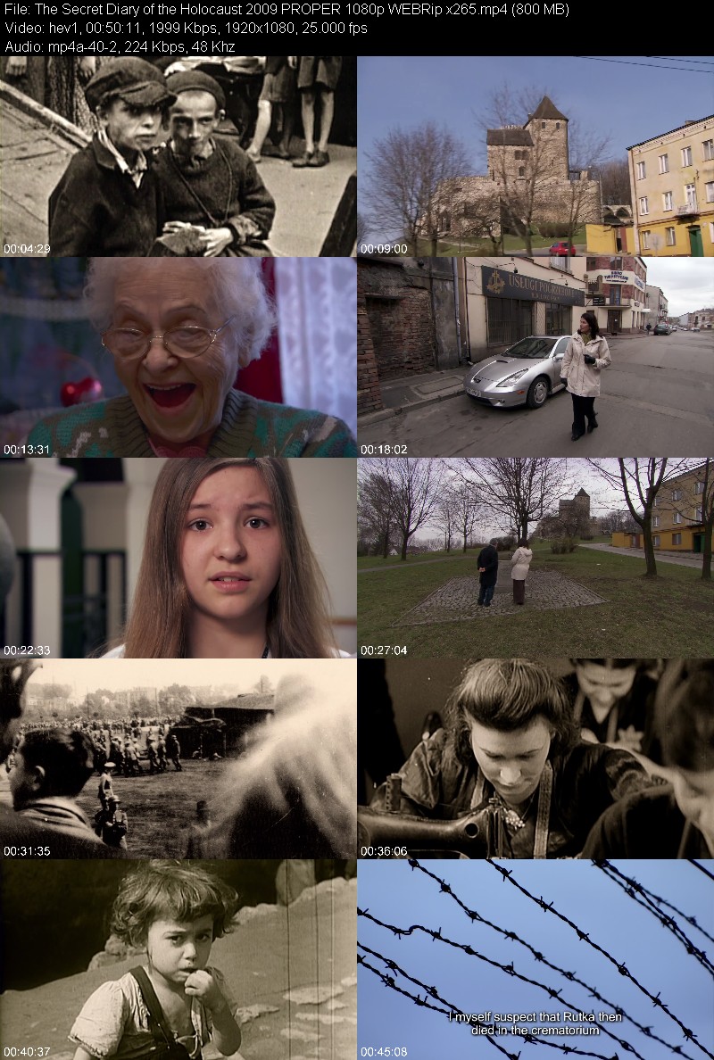 The Secret Diary of the Holocaust 2009 PROPER 1080p WEBRip x265 0dccb57dcb3759f82b677801b8a9b10f