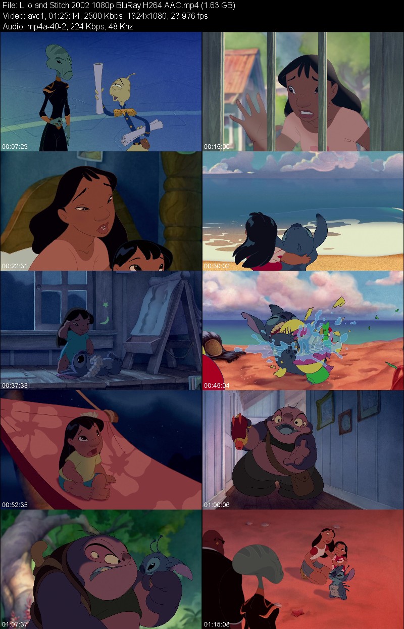 Lilo and Stitch 2002 1080p BluRay H264 AAC 15749e769cce90b9329e6b00988db214