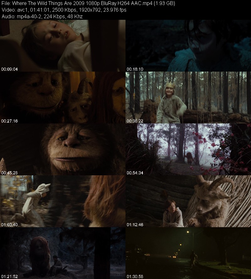 Where The Wild Things Are 2009 1080p BluRay H264 AAC 4eb9044c87cc697a9e51124f973b491b