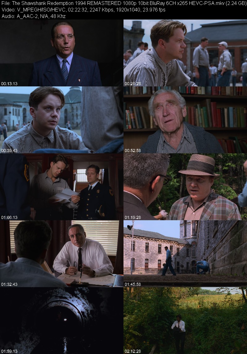 The Shawshank Redemption 1994 REMASTERED 1080p 10bit BluRay 6CH x265 HEVC-PSA 31054f743bb67089ac6f21d4d2221b47