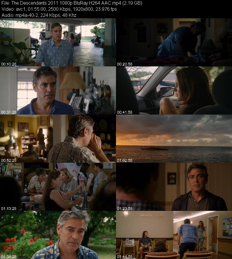 The Descendants 2011 1080p BluRay H264 AAC B5878ebed6b9f0ed22a45355a08b5c48