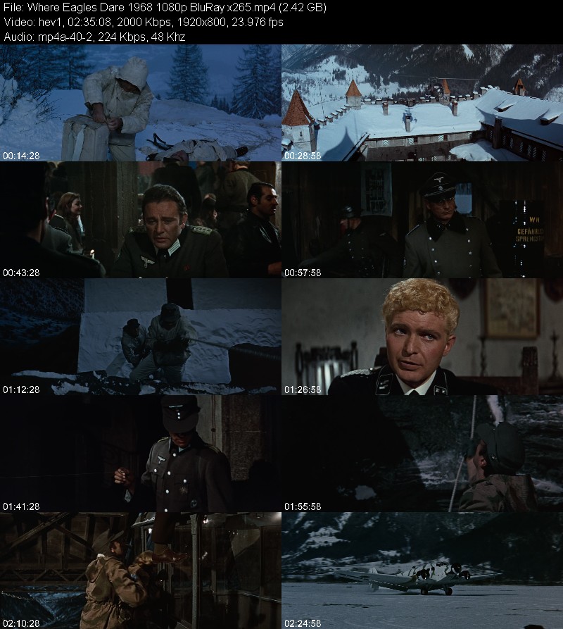 Where Eagles Dare 1968 1080p BluRay x265 F8aa1a1ea9ffa314cd4db3a383f07174