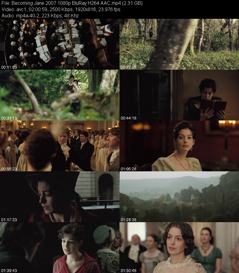 Becoming Jane 2007 1080p BluRay H264 AAC F4898d412d2b04b6d97f09ed1a83d49d