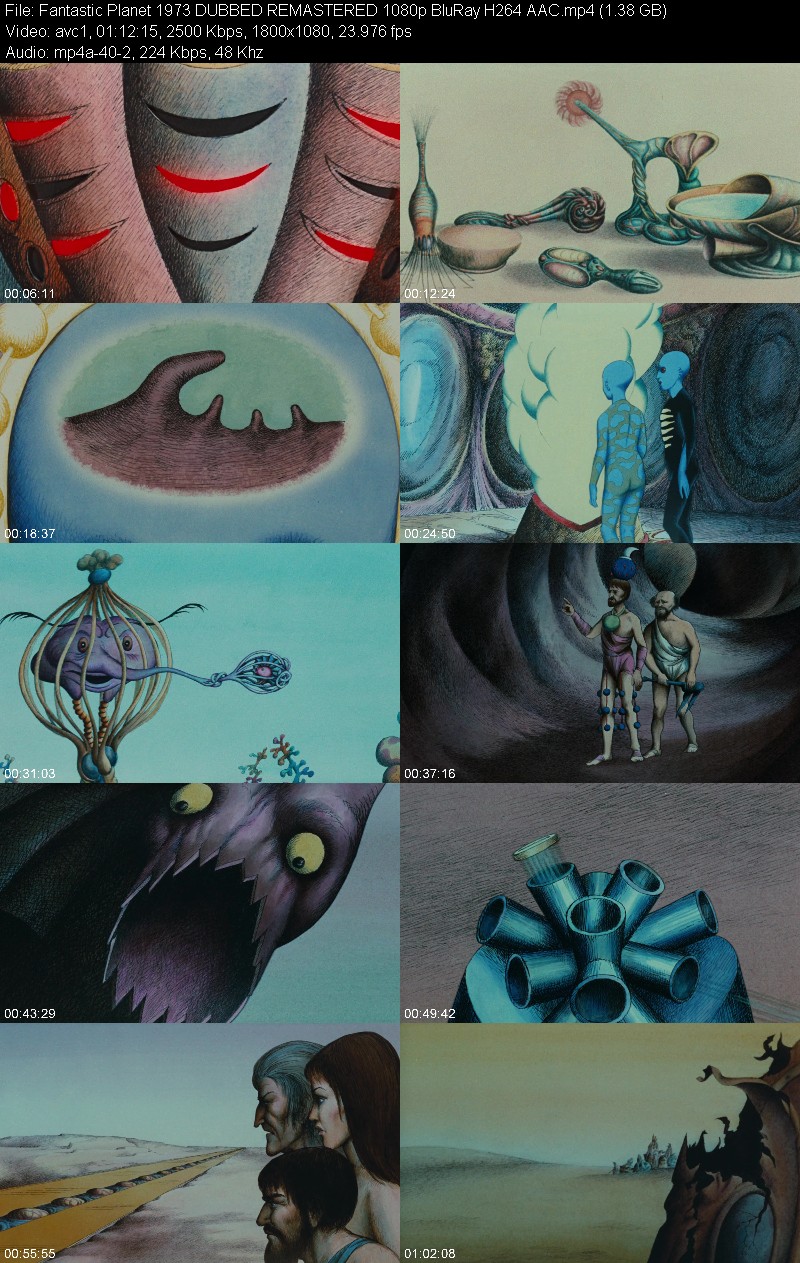 Fantastic Planet 1973 DUBBED REMASTERED 1080p BluRay H264 AAC 8c2cc7024572fc8f29ffd96f200016be