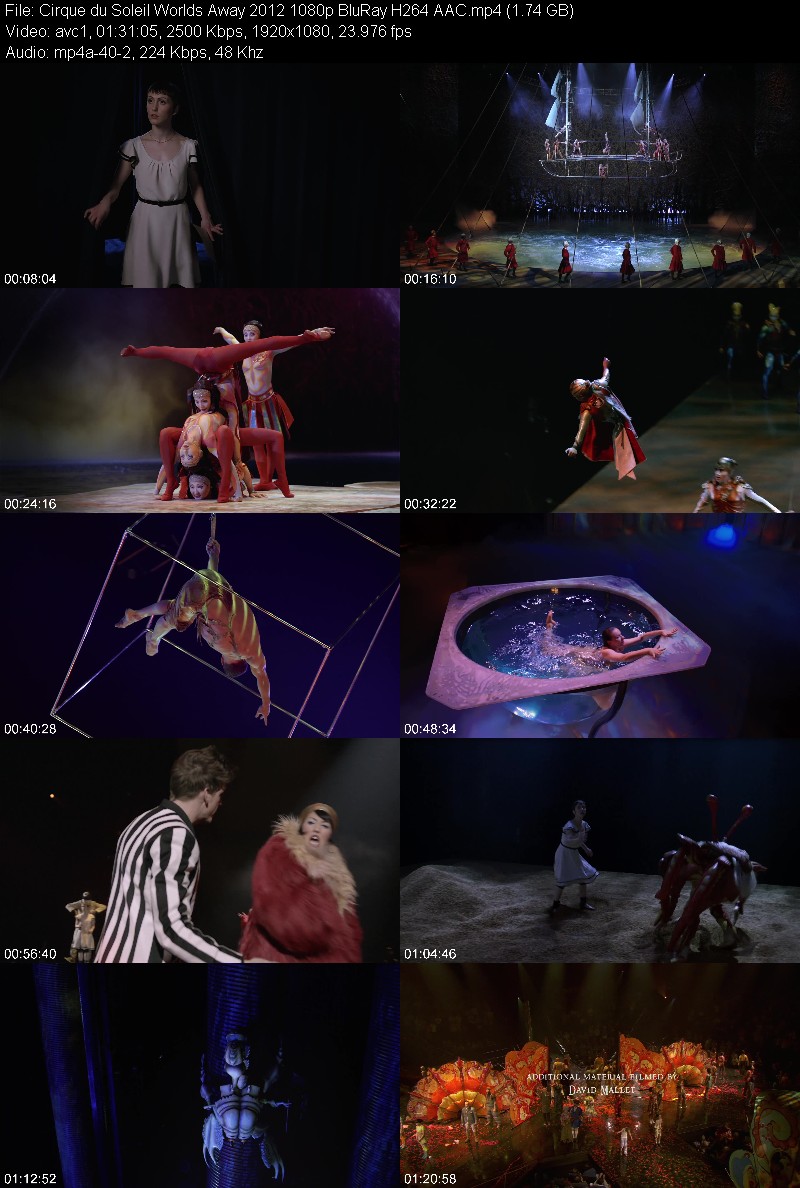 Cirque du Soleil Worlds Away 2012 1080p BluRay H264 AAC 6daa17934383b08c4141b2568d8151c9