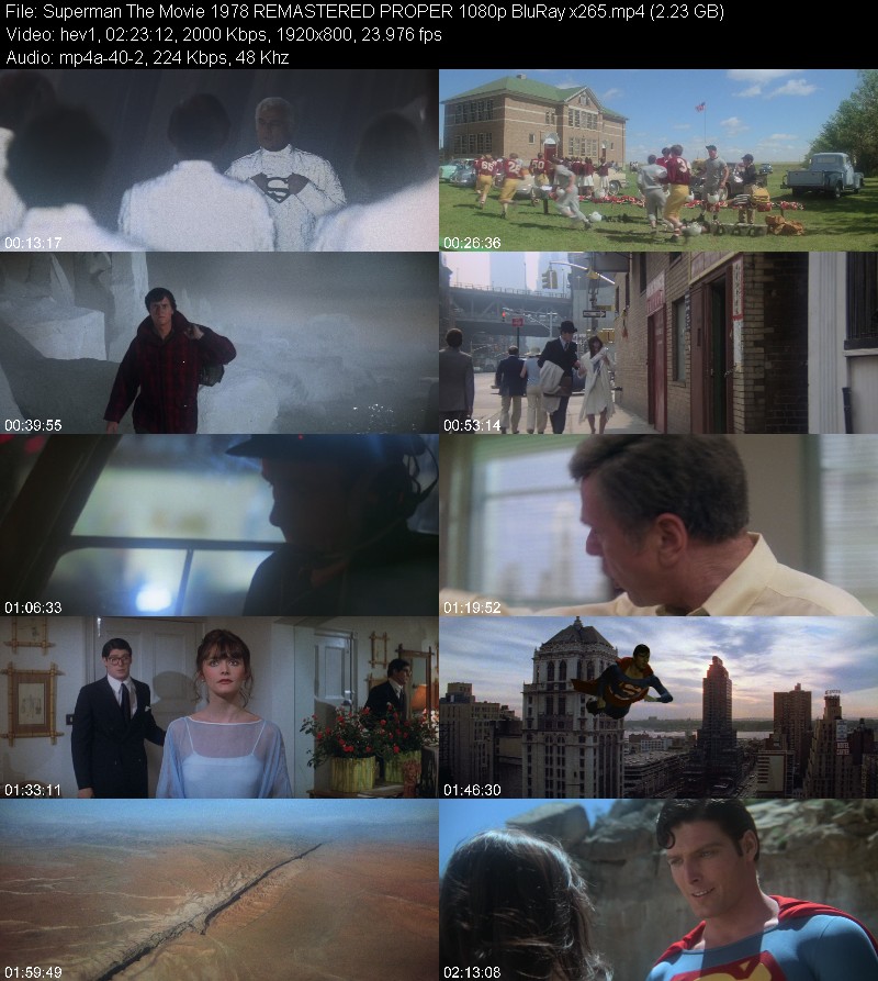 Superman The Movie 1978 REMASTERED PROPER 1080p BluRay x265 1289cf3fca6dd70f7b2ba07cc91f41fa