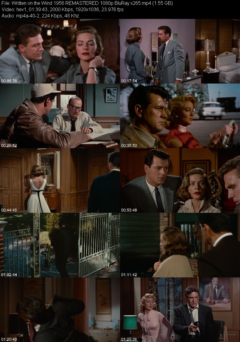 Written on the Wind 1956 REMASTERED 1080p BluRay x265 F309771c1de734e9b4afcc14366087fc