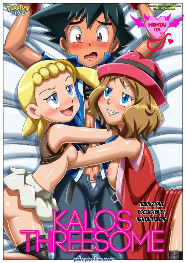 Palcomix - Kalos Threesome (Italian) Porn Comic