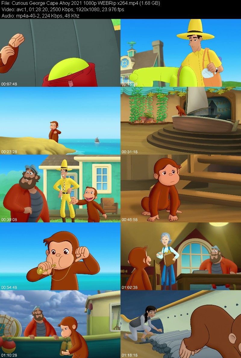 Curious George Cape Ahoy 2021 1080p WEBRip x264 A14ddcea9f82a78b1771b07481a52618