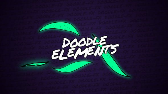 Videohive - Doodle Elements // After Effects 45955678