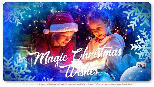 Videohive - Magic Christmas Wishes 49483668