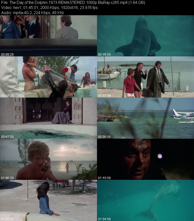 The Day of the Dolphin 1973 REMASTERED 1080p BluRay x265 61901f4c9a775e05ff87654141bbfb31