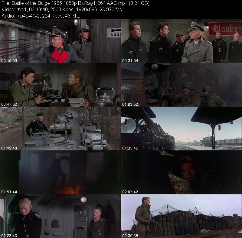 Battle of the Bulge 1965 1080p BluRay H264 AAC A55990a0b63785d98e7b0842edac5d3e