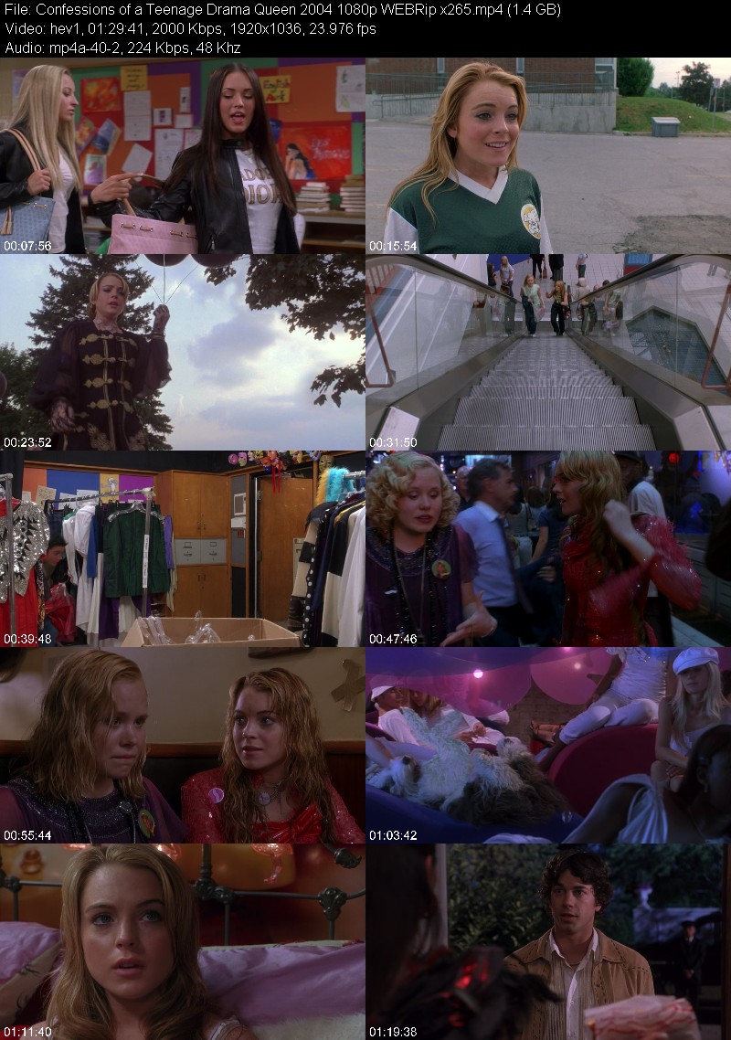 Confessions of a Teenage Drama Queen 2004 1080p WEBRip x265 3bdde2e51a5d508866802f9bc6511f52