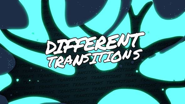 Videohive - Different Transitions // After Effects 45955759