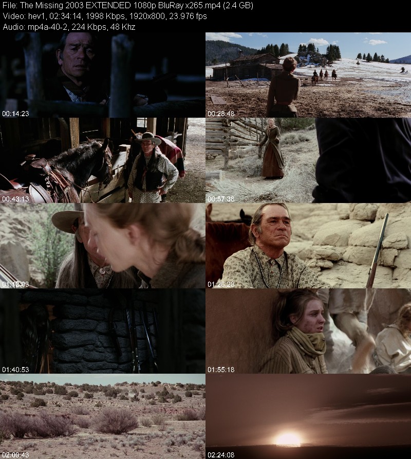 The Missing 2003 EXTENDED 1080p BluRay x265 A45d5834f6caaf913b984a6baf95668f
