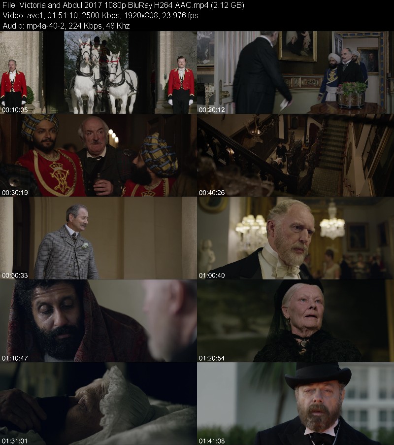 Victoria and Abdul 2017 1080p BluRay H264 AAC 30cedb236e9379b387593bfea41f64a1