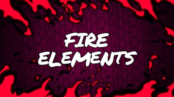 Videohive - Fire Elements // After Effects 45901029