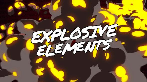 Videohive - Explosive Elements // After Effects 45917744