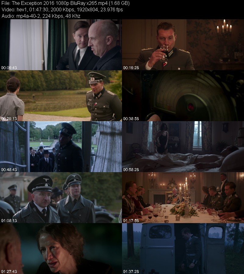 The Exception 2016 1080p BluRay x265 36e6a78f2b77b821c6582685d704febb