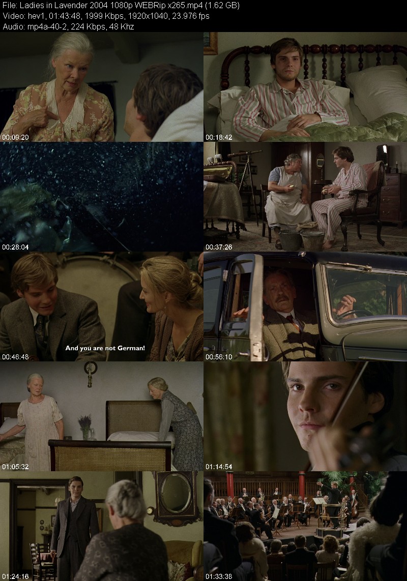 Ladies in Lavender 2004 1080p WEBRip x265 F4e338e80a0e7595667e3f7f36acb3c6