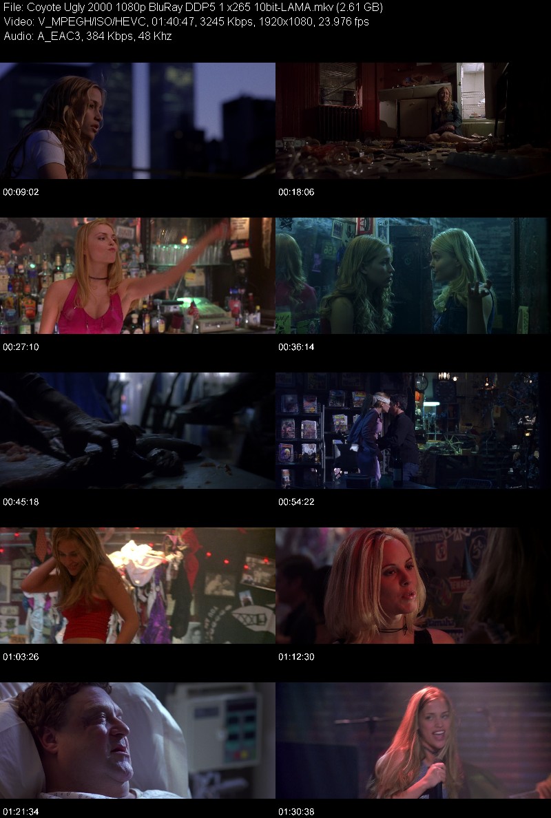 Coyote Ugly 2000 1080p BluRay DDP5 1 x265 10bit-LAMA 76b7e6b0b7b982368d813c6f388321cc