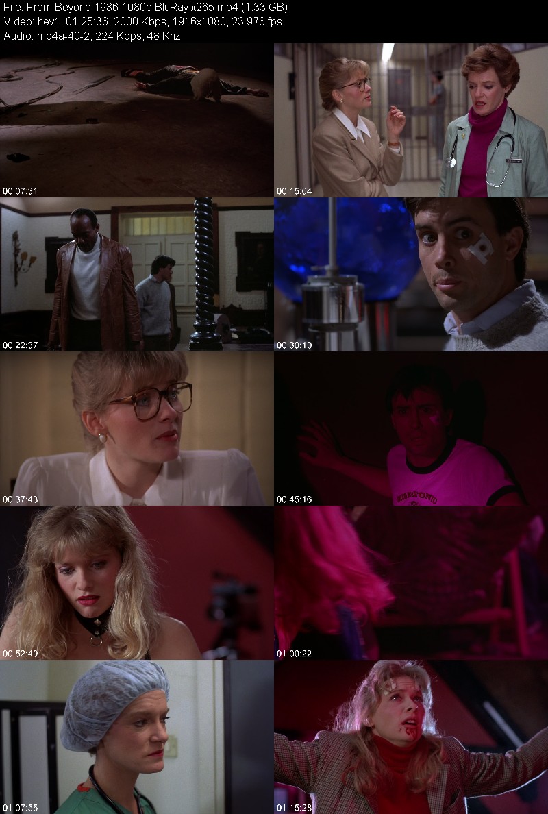 From Beyond 1986 1080p BluRay x265 9bcf46da296494278c08700b9d0ef1d2