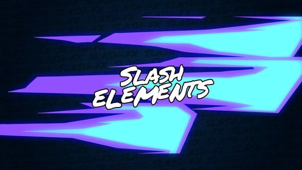 Videohive - Slash Elements // After Effects 45899185