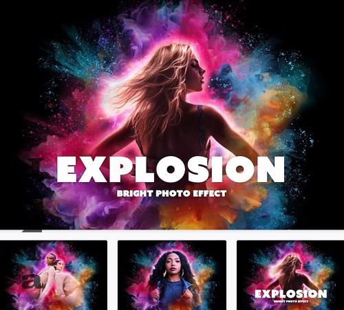 Holi Explosion Photo Effect - 91658567 - 29H3ZYY