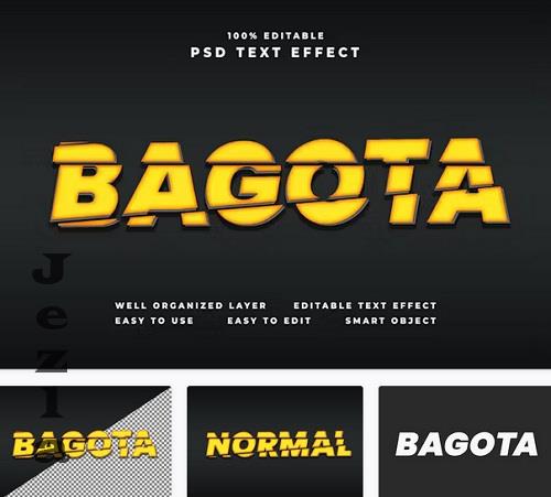 Bagota Text Effect - WNN874S