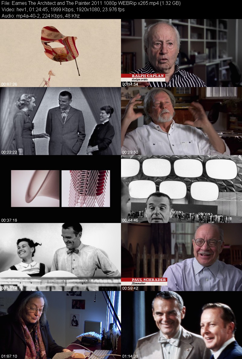 Eames The Architect and The Painter 2011 1080p WEBRip x265 A2d678f7bd56d5a4737d9d3394727739