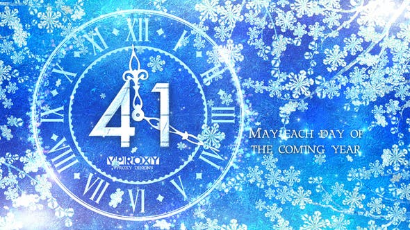 Videohive - Winter New Year Countdownn 42462285