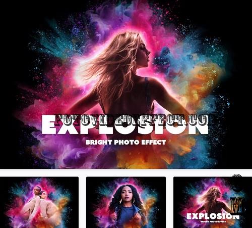 Holi Explosion Photo Effect - 91658567 - 29H3ZYY