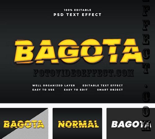 Bagota Text Effect - WNN874S