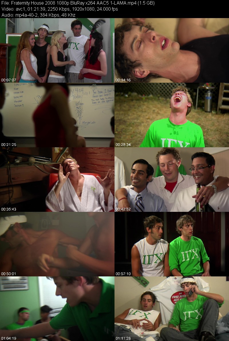 Fraternity House (2008) 1080p BluRay 5 1-LAMA 5545a675f7ce5cf7b30c1d5713e312c9