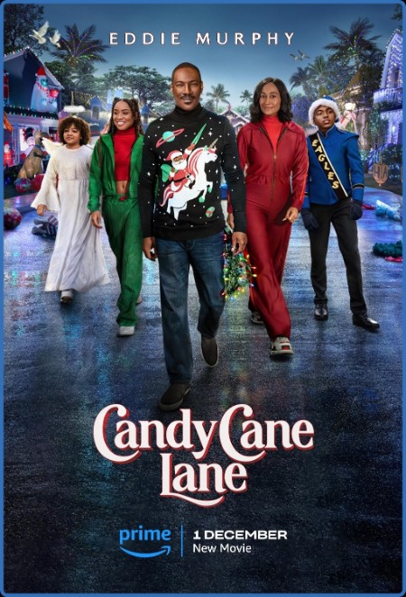 Candy Cane Lane (2023) 1080p 10bit WEBRip x265 HEVC Org AMZ DDP 5 1HINDI ENGLISH-G...