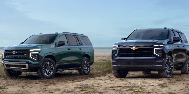 Chevrolet представила великі рамні позашляховики Suburban і Tahoe
