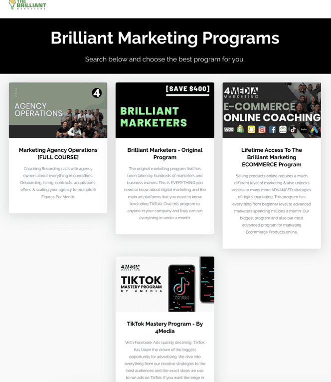 Brilliant Marketers – TikTok Mastery Program Download 2023