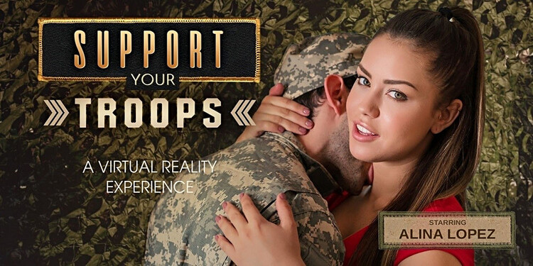 Alina Lopez (Support Your Troops!) [VRBangers] 4.45 GB