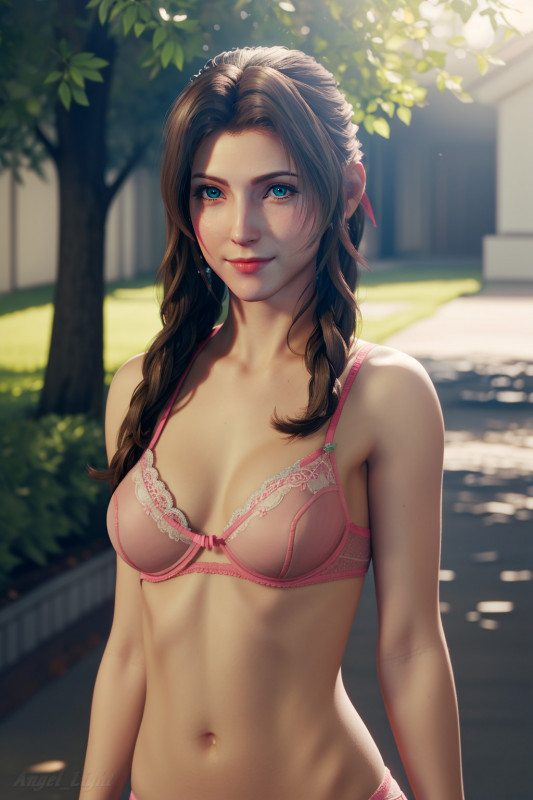 AngelLight - Aerith Gainsborough 3D Porn Comic