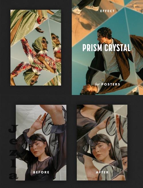 Prism Crystal Effect for Posters - 10182244