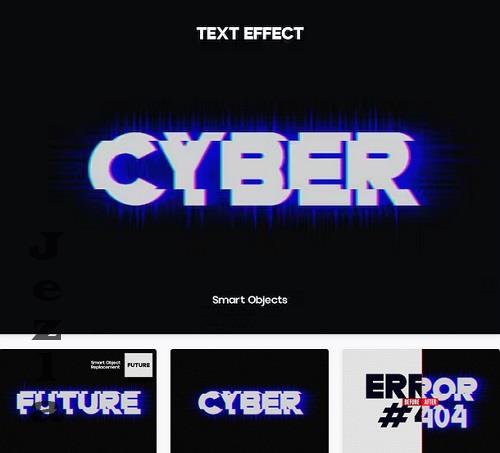Glitch Text Effect - WX6DS8J