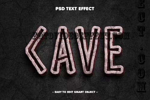 Cave Text Effect Layer Style Psd - QFRGLBE