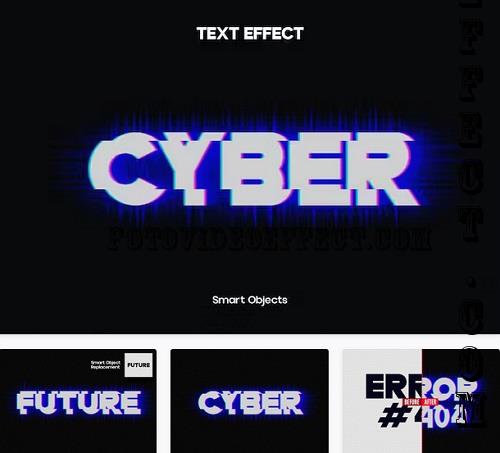 Glitch Text Effect - WX6DS8J