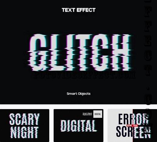 Glitch Text Effect - DVGGQUC